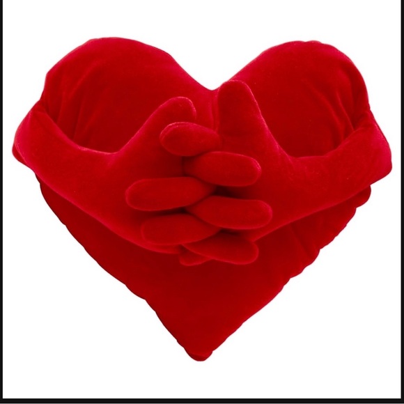 16x40” Red Heart-Shaped Plush Pillow CUSHION Valentine’s Day I love you new ❤️ - Picture 6 of 7